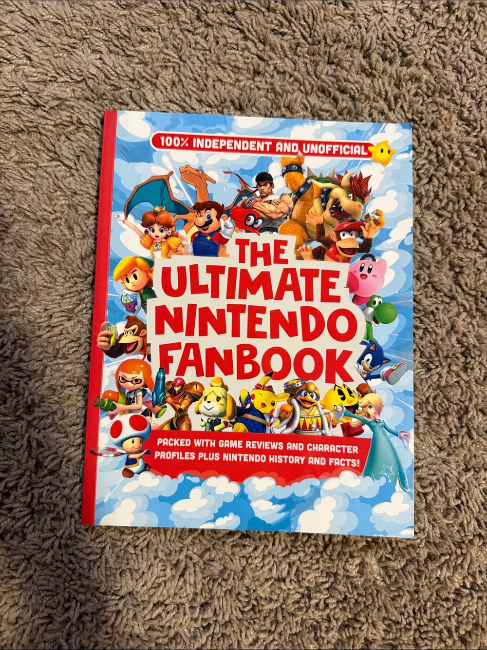 The Ultimate Nintendo Fanbook - Red & Blue Cover
